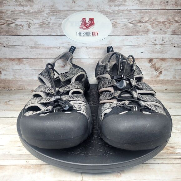 Keen Men's Size 11 Newport H2 Closed Toe Black Grey Outdoor Hiking Sandals - Picture 3 of 10